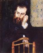 Pierre-Auguste Renoir Portrait de Sisley oil on canvas